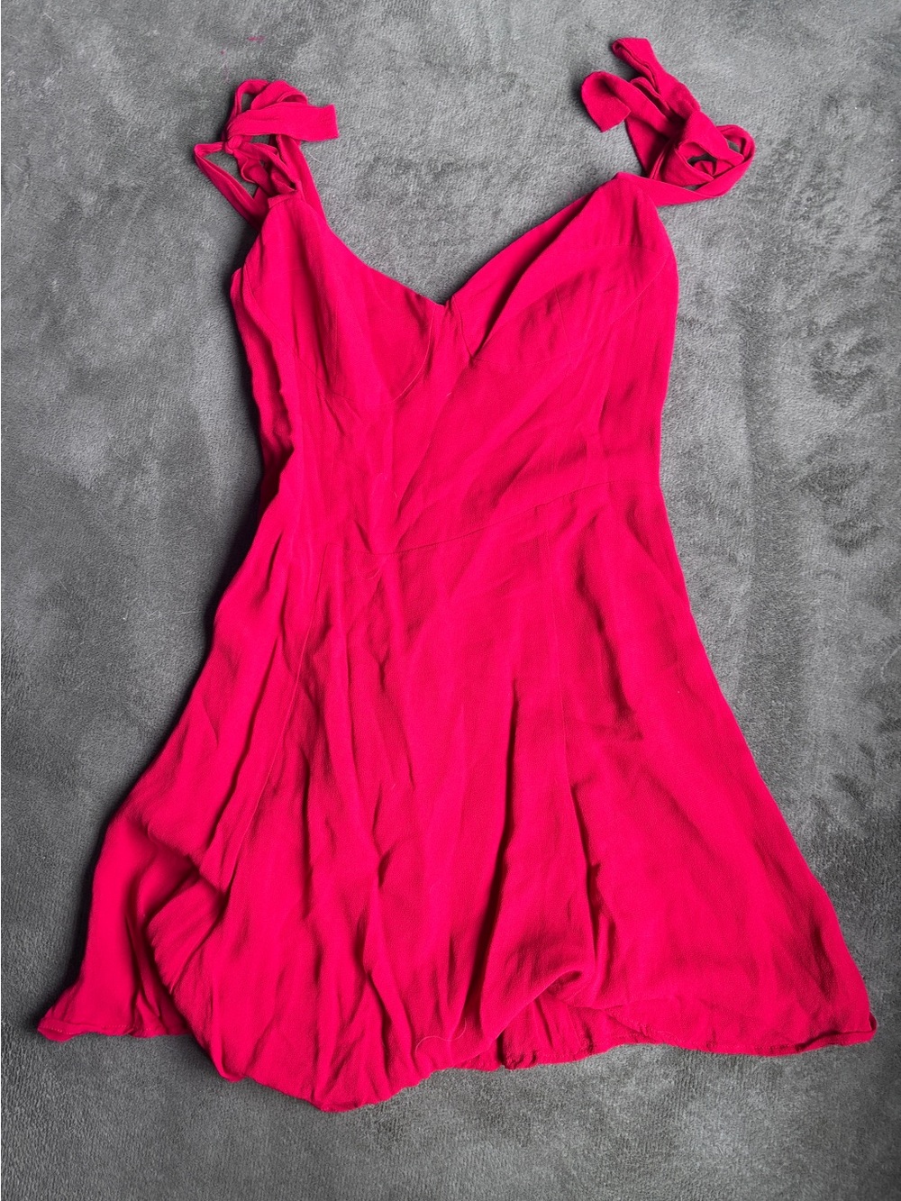 Reformation Red Mini Dress